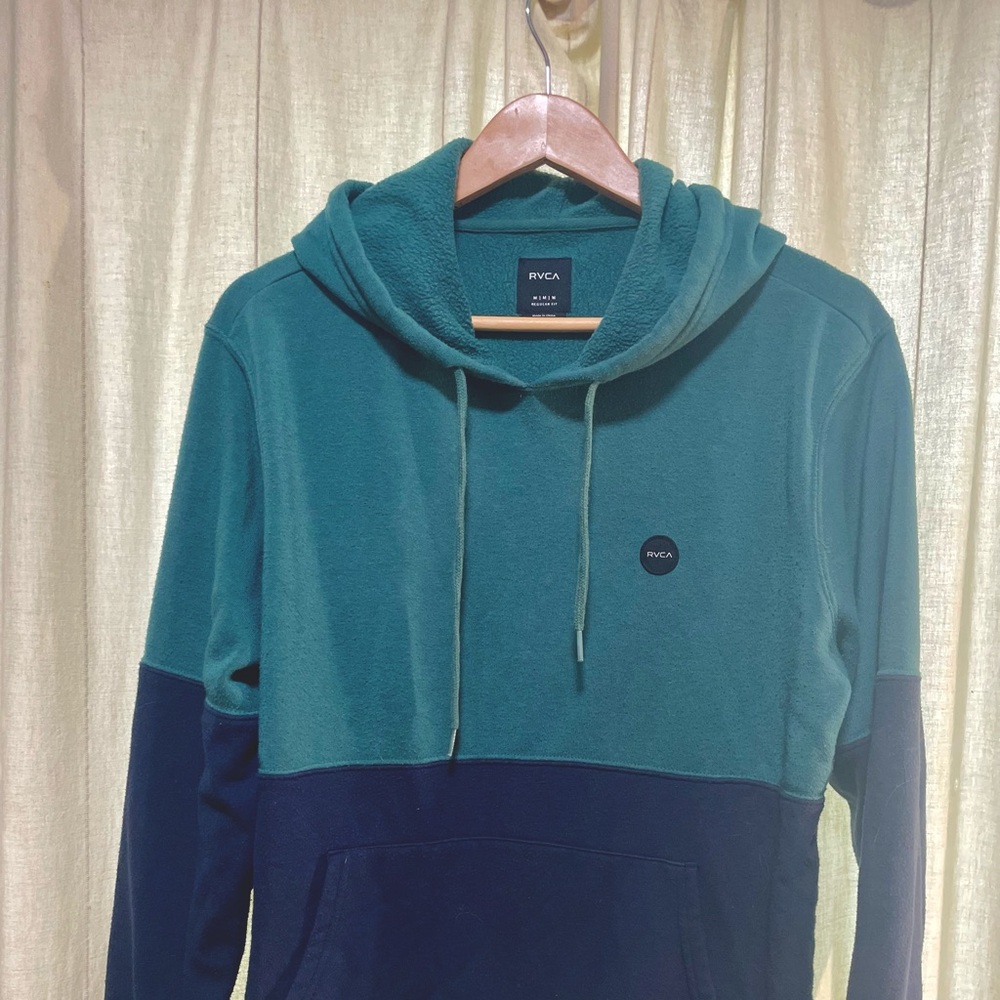 RVCA color block hoodie